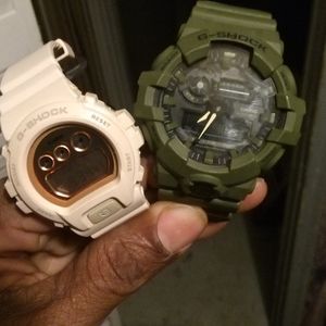 2 G-Shock watches